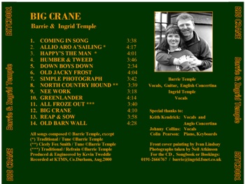 Big Crane CD