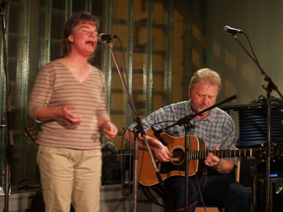 Barrie and Ingrid at Bedworth Festival 2008 (Pete Burnham)