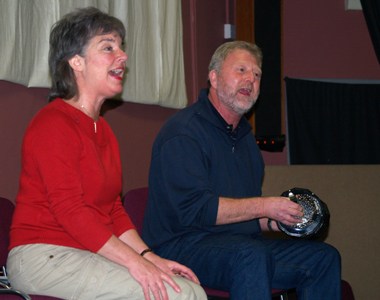 Barrie and Ingrid at Bedworth Festival 2008 (Pete Burnham)