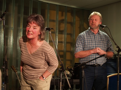 Barrie and Ingrid at Bedworth Festival 2008 (Pete Burnham)